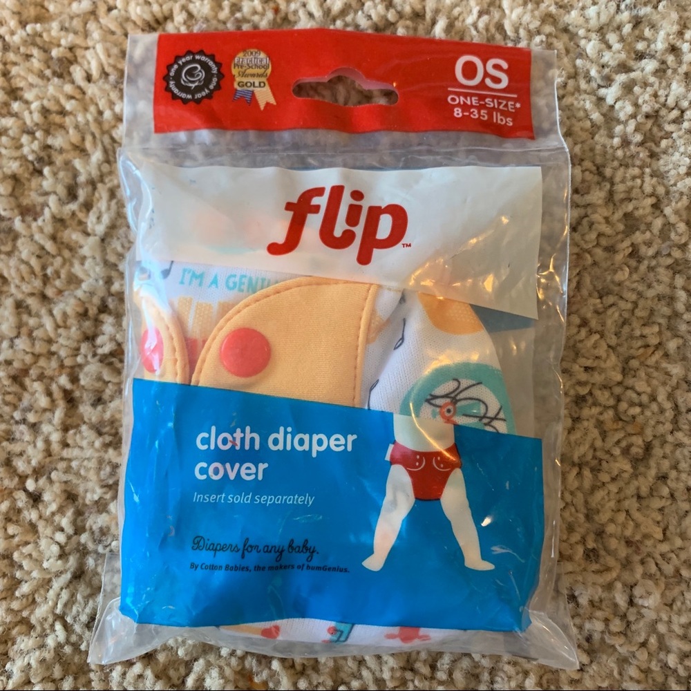 Flip Louis Cloth Diaper Cover Bumgenius Brand New